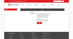 Desktop Screenshot of ecampus.johner-institut.de